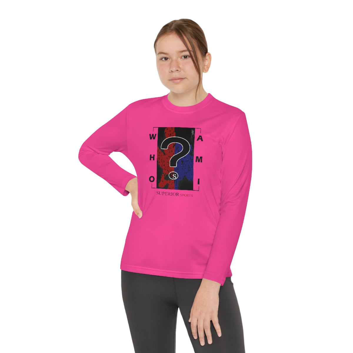 Kids Long Sleeve Sleeve Competitor Tee