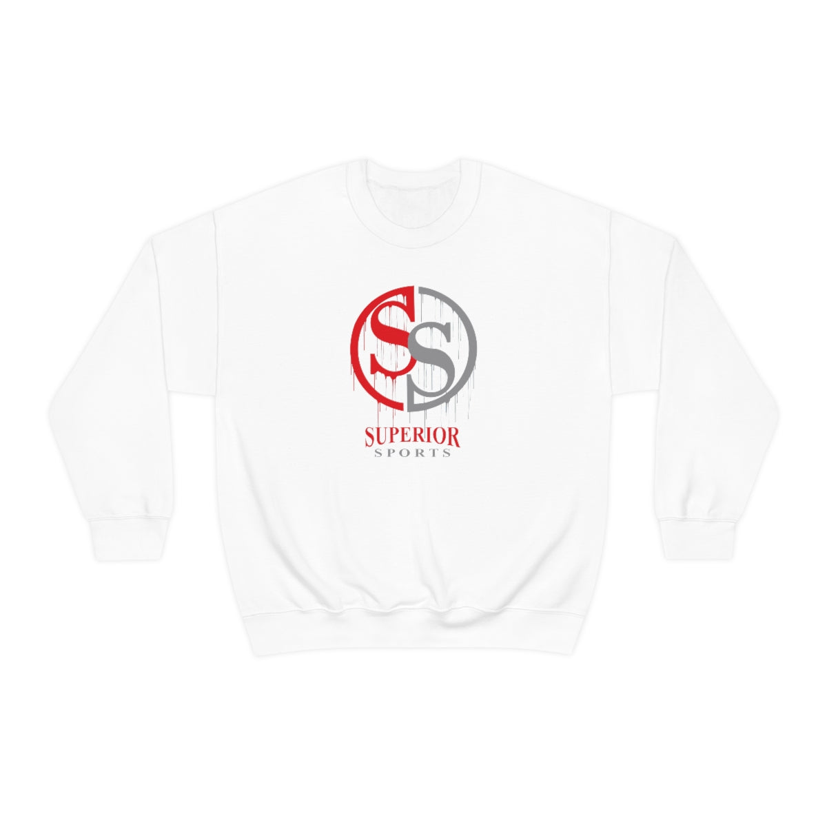 Men Double sided Crewneck Sweatshirt