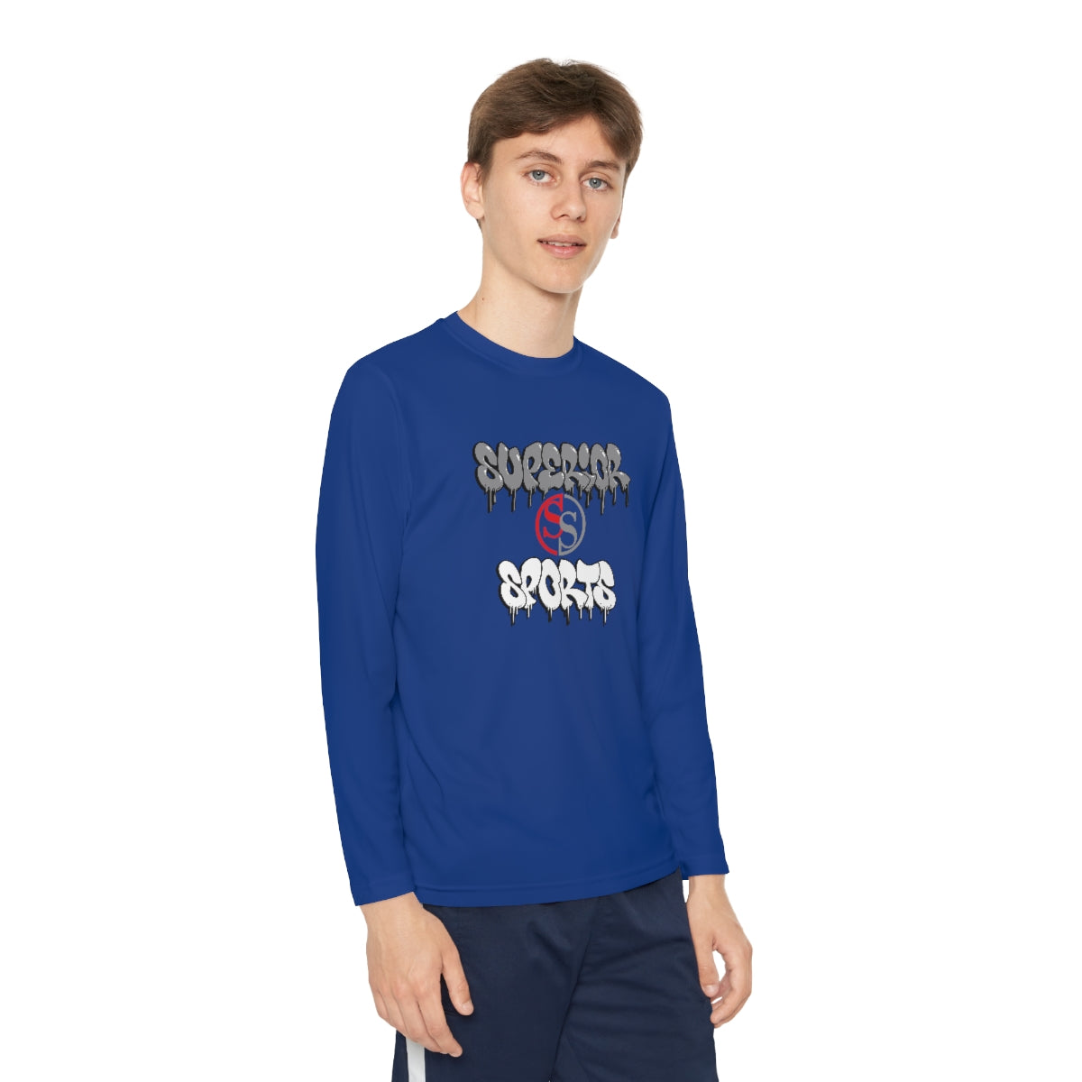 Kids Long Sleeve Competitor Tee