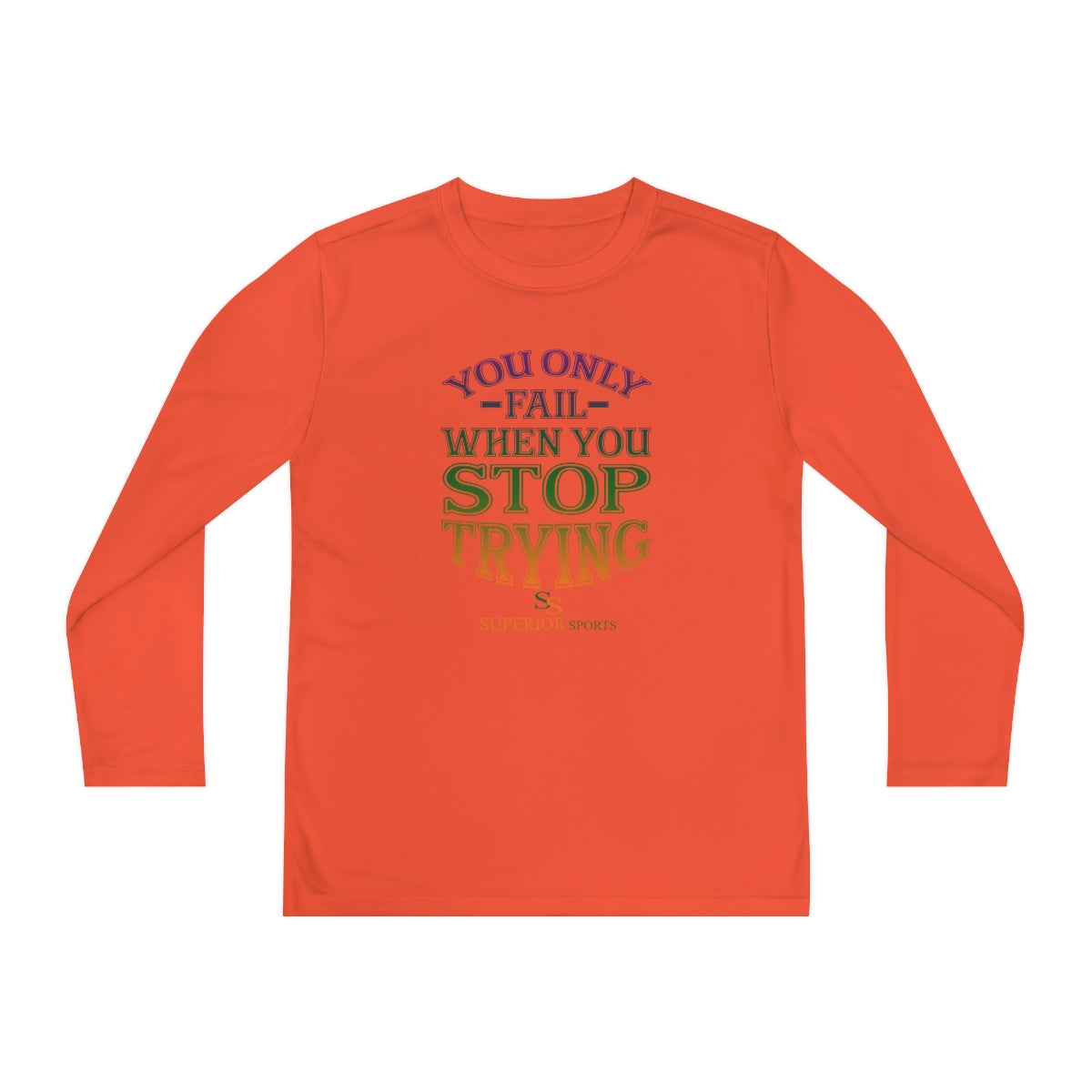 Kids Long Sleeve Competitor Tee