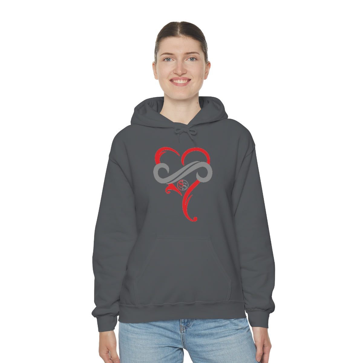 Ladies Hoodie Eternal Hearts