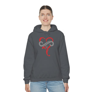Ladies Hoodie Eternal Hearts