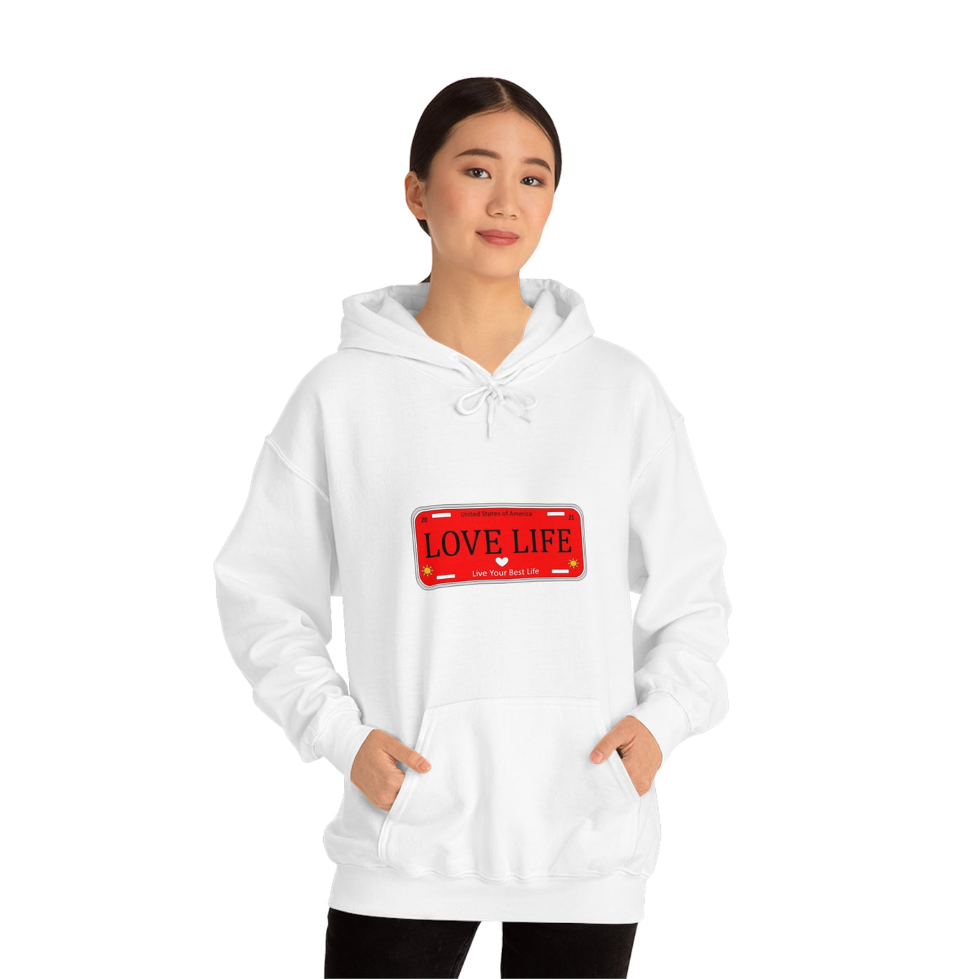 LADIES HOODED SWEATSHIRT