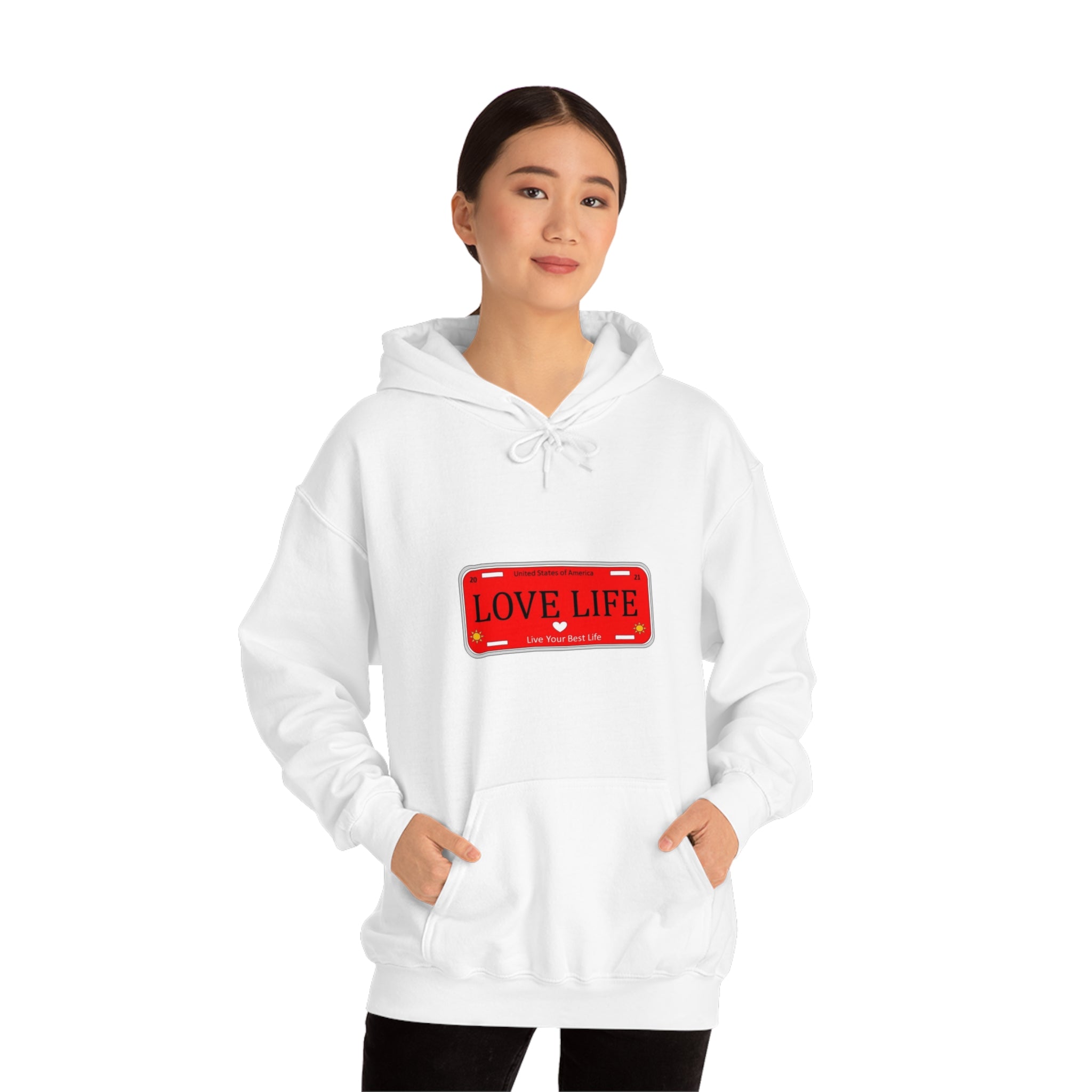 LADIES HOODED SWEATSHIRT