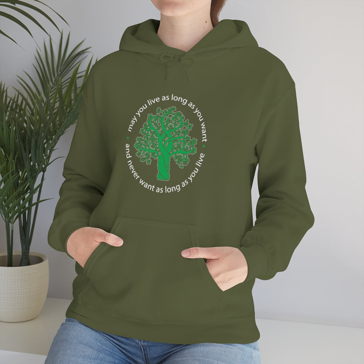 Ladies Hooded Sweatshirt