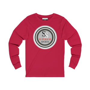 Men Long Sleeve Multi Gray Circles SS  Tee