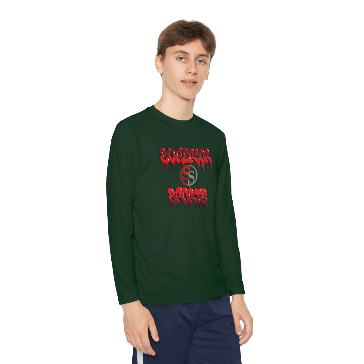 Kids Long Sleeve Competitor Tee