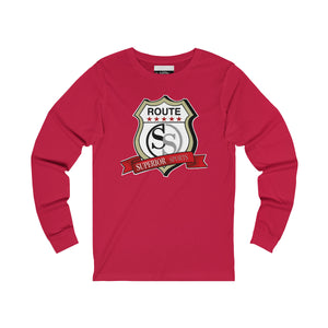 Men Long Sleeve Route SS Tee
