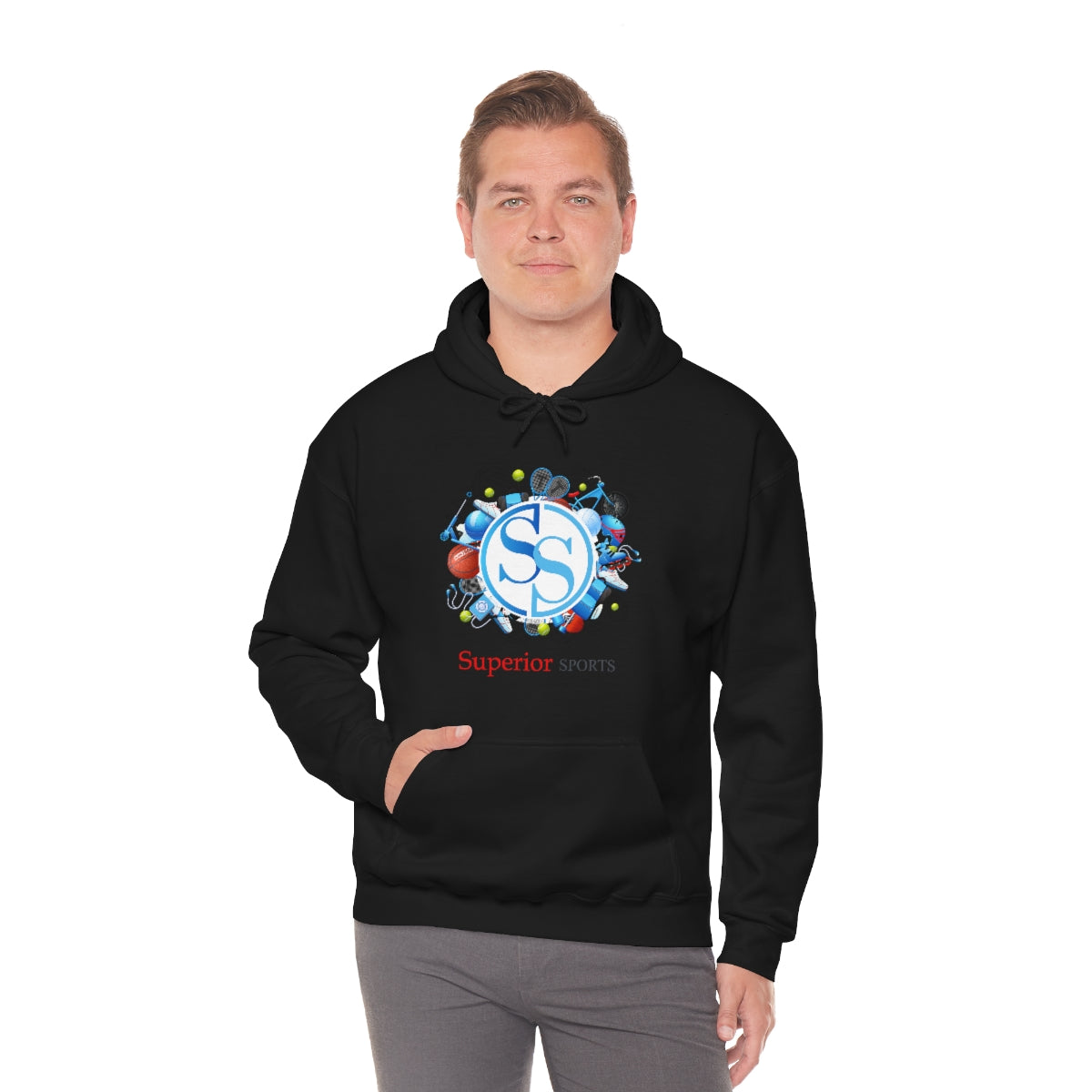 Men Hooded Sweatshirt