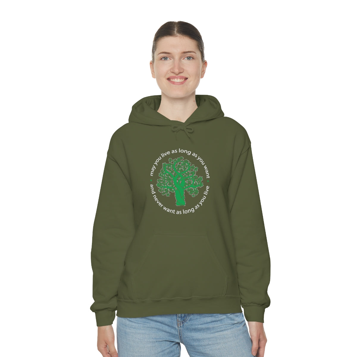Ladies Hooded Sweatshirt