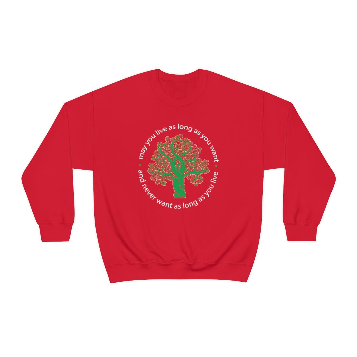 Ladies Sweatshirt Tree of life