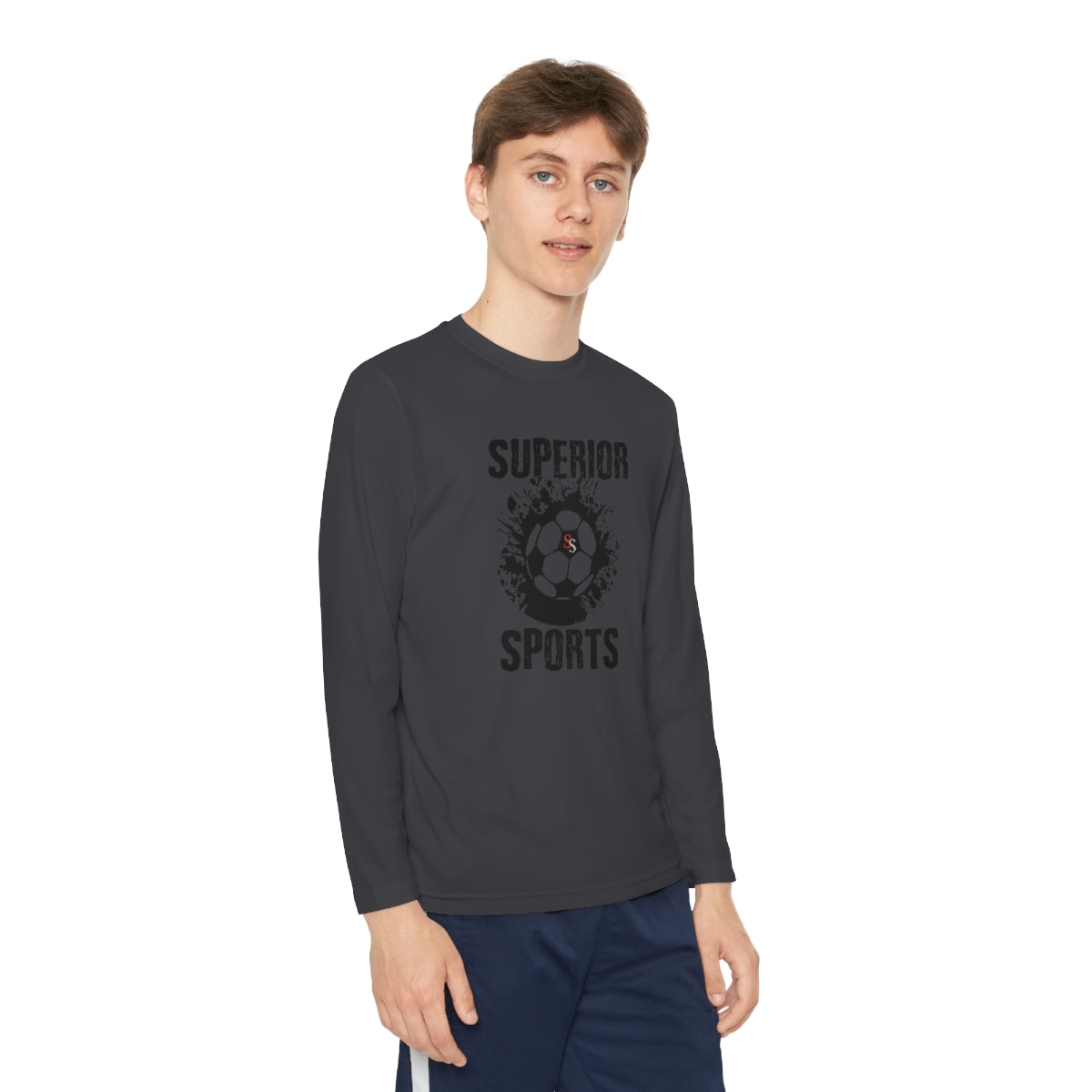 Kids Long Sleeve Competitor Tee
