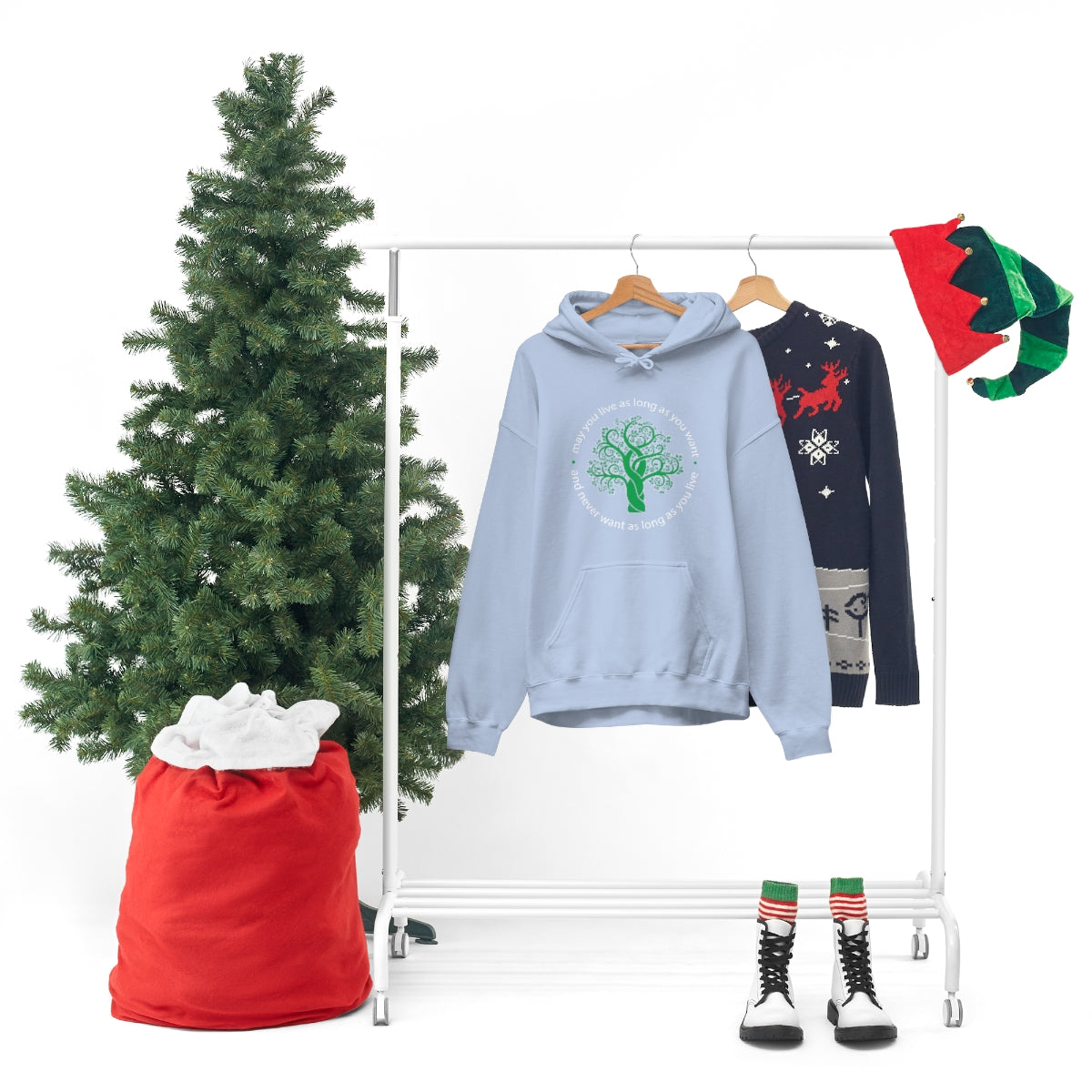 Ladies Hooded Sweatshirt