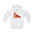 Teddy Bear Heart Kids Hoodie
