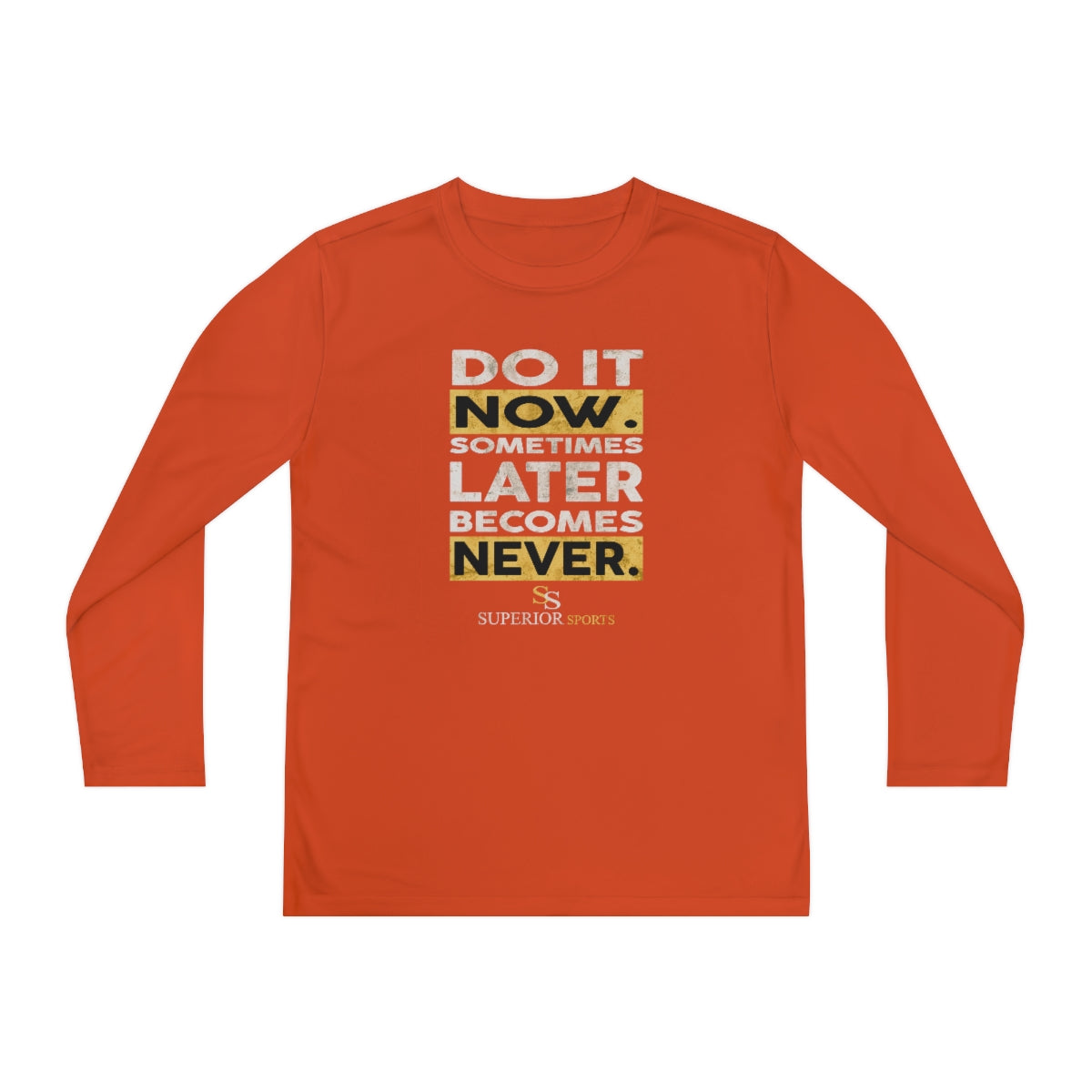 Kids Long Sleeve Competitor Tee