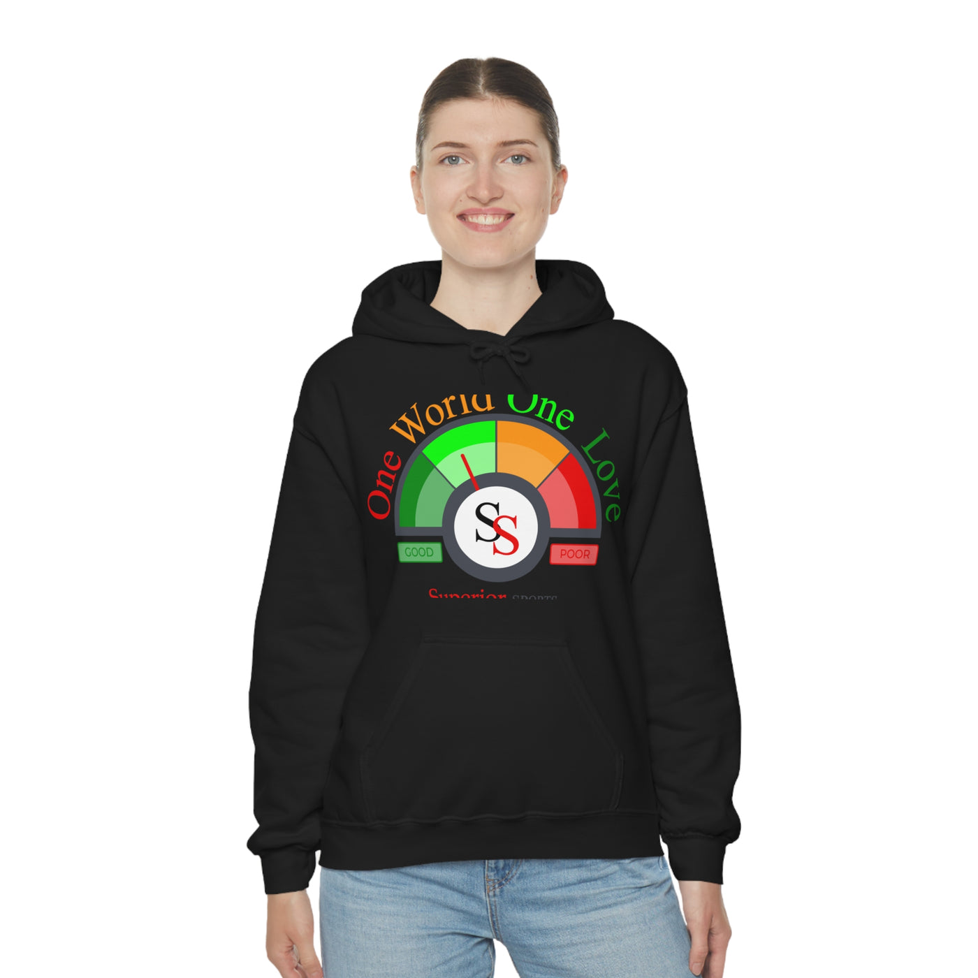 LADIES HOODED SWEATSHIRT