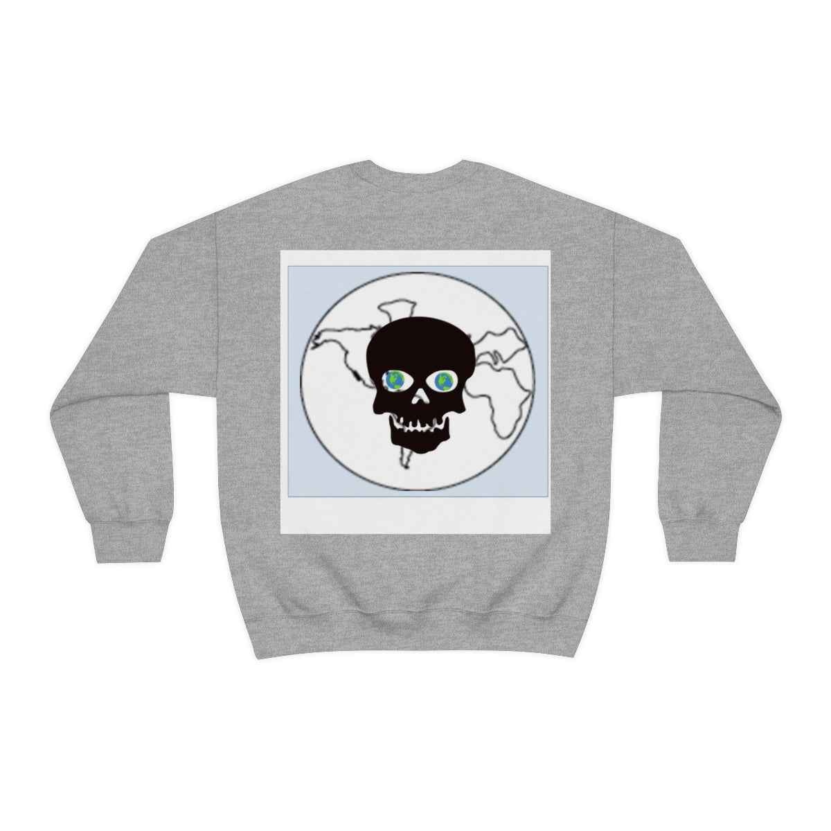 Men Double sided Crewneck Sweatshirt