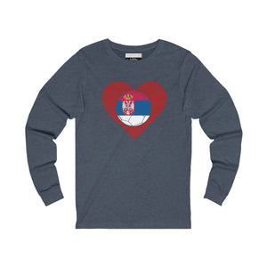 Serbia Long Sleeve Tee