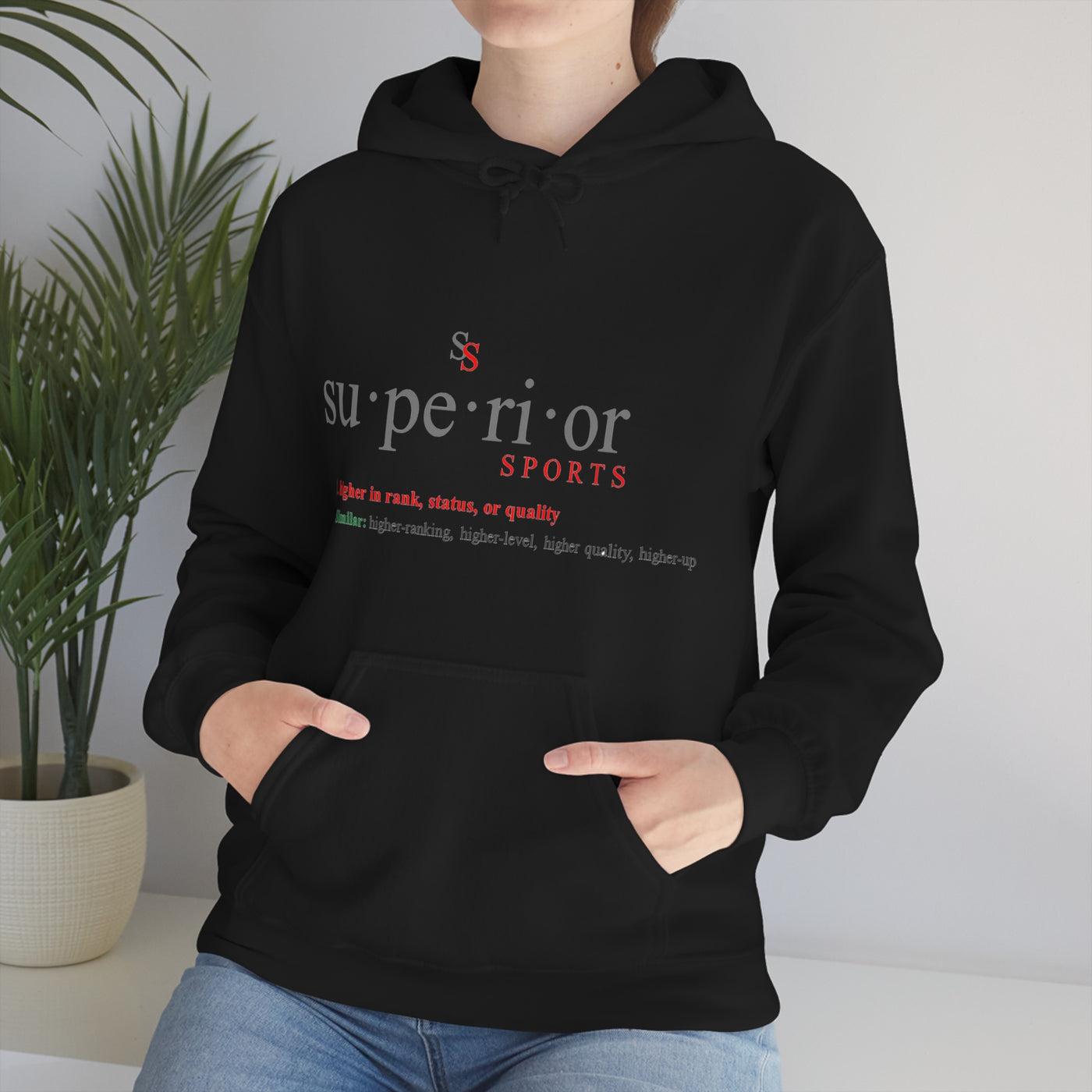 LADIES HOODED SWEATSHIRT