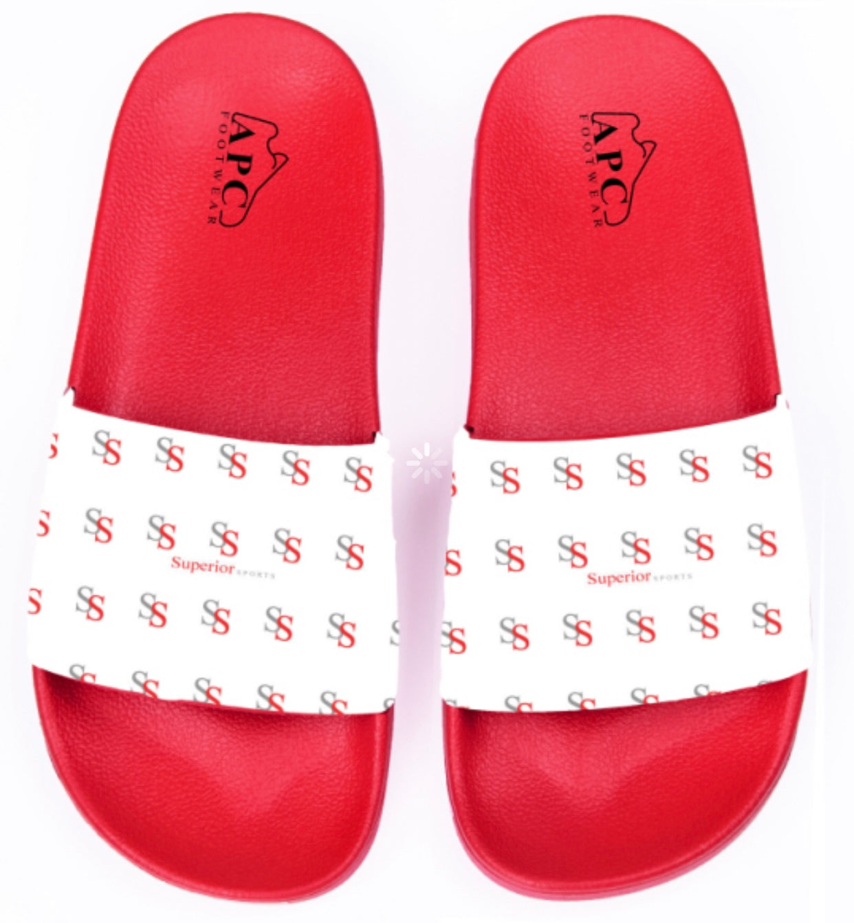 White and Red Slides